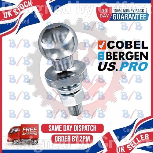 Heavy duty tow ball 50mm - duty, 2"