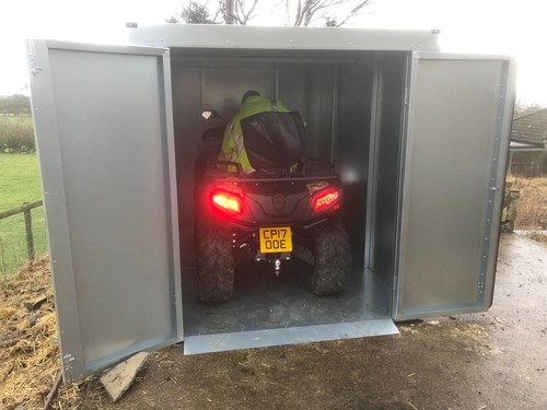 Quadbike motorbike storage - quadbike,